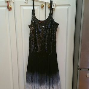 FREE PEOPLE SEQUINED DRESS.  SIZE 8